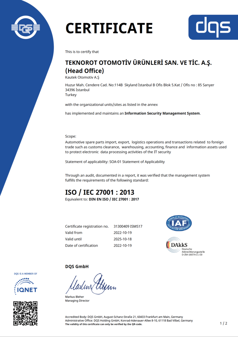 ISO 27001